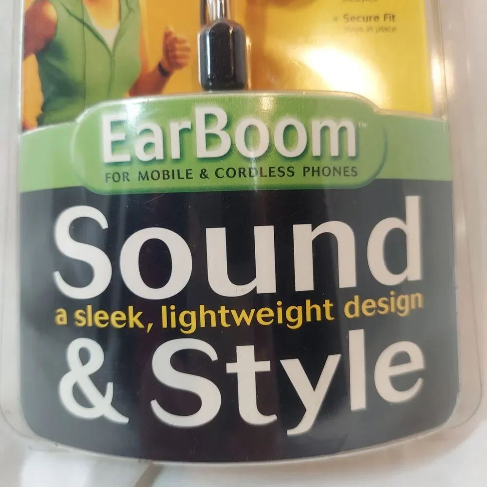 Jabra EarBoom Sound Style Mobile Cordless Phones Except Nokia Vintage 2000 Prop